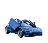 SCVWKAJA Modello di Auto Finito 1/32 for McLaren 720S Modello di Auto in Lega da Collezione in Miniatura Ornamenti Decorativi Squisiti Veicoli Motore(Blue)