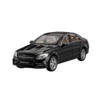 SCVWKAJA Modello di Auto Finito 1:32 for Mercedes-Benz C260L in Miniatura Modello di Auto in Lega di Lusso Collezione di Ornamenti in Lega Veicoli Motore(Black)