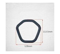 SCVYLNZ 1 pz 2 Adatti for 188F 190F Guarnizione Coperchio Camera Cilindro Gomma Testata Motore a Benzina GX390(2 PCS)