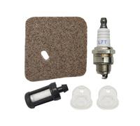 SCVYLNZ 1 Set di Candele for Filtro Aria e Carburante Adatte for FS38 FS45 FS46 FS55 HS45 FC55 KM55 con pompetta di adescamento