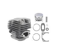 SCVYLNZ 1 Set di Cilindro e pistone for Motosega da 45 mm di Diametro, Adatto for motoseghe da 52 CC, Adatto for motoseghe a Benzina/Olio