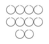 SCVYLNZ 10 Pezzi 41 mm x 1,5 mm Anello pistone Adatto for 350 351 352 370 371 390 401 420 motoseghe Accessori da Giardino