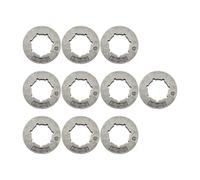 SCVYLNZ 10 Pezzi di Corona da 3/8" Adatta for Motosega 555 154 254 257 262 XP 455 460 50 51 55 18270