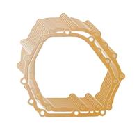 SCVYLNZ 10 Pezzi di Guarnizione del Coperchio Carter Motore Adatta for Parti generatore a Benzina GX440 192F