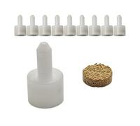 SCVYLNZ 10 Pezzi di sfiato Carburante Adatti for Motosega 340 345 350 334 T 336#501152901 Parti for Attrezzi da Giardino