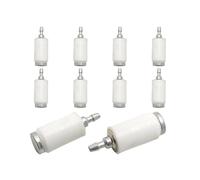 SCVYLNZ 10 Pezzi Filtro Carburante Adatto for Tosaerba 124C 124L 125C 125E 128C 128R 530010897 530014362