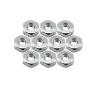 SCVYLNZ 10 Pezzi/Lotto Dado della Barra di Copertura del pignone Adatto for MS170 MS170C MS180 MS200 MS200T MS210 MS230 MS250 Parte di Ricambio for utensile for Motosega