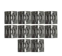 SCVYLNZ 10 Pezzi/Lotto Gabbia Cuscinetto ad Aghi pistone Adatta for 350 351 370 371 390 420 Parti Motore Motosega