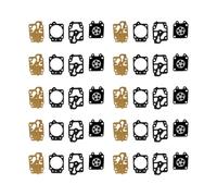 SCVYLNZ 10 Set di Riparazione del carburatore del decespugliatore Adatti for guarnizioni del carburatore, diaframmi Adatti for Carburador 36f 40-5 139f GX35