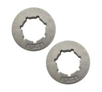 SCVYLNZ 2 Pezzi 3/8"-8T pignone a Cerchio Adatto for Motosega 268 272 61 162 181 266 281 288 298 OEM# 22273 Parti di Ricambio