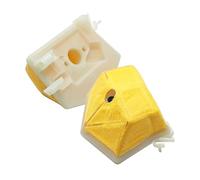 SCVYLNZ 2 Pezzi di Filtro dell'Aria Completo di Gruppo Adatto for Motosega 51 55 55 EPA EU1 Sostituisce Il Pezzo n. 503 89 81-01