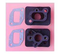 SCVYLNZ 2 Pezzi/Lotto collettore decespugliatore Adatto for Parti 40-5 43cc 52cc connettore Base carburatore Tubo di ammissione Adattatore carburatore