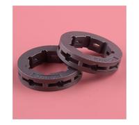 SCVYLNZ 2 Pezzi Pignone Frizione Catena Trasmissione 3 8 7T Cerchio Adatto for CS600P 682100 68210 Sostituzione