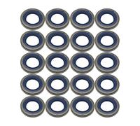 SCVYLNZ 20 Pezzi di paraolio Adatti for 268 272 61 66 266 343 343F 343FR 343R 345FX K750 K760 K970 Motosega decespugliatore