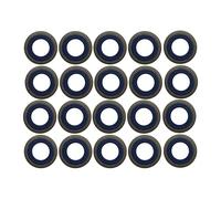 SCVYLNZ 20 Pezzi di paraolio for Albero Motore Adatti for 51 55 254 257 262 357 359 Motosega Parti Accessori da Giardino