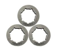 SCVYLNZ 3 Pezzi di Corona dentata Adatta for Motosega 394 254 257 266 268 281 357 359 365 372 181 Passo 3/8 7 Denti scanalatura Standard