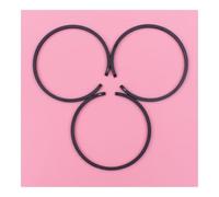 SCVYLNZ 3 Pezzi/Lotto di Fasce Elastiche for pistone Adatte for Motosega 55 51 55 257 357 XP EPA 359 EPA, Pezzi di Ricambio 46 mm x 1,5 mm