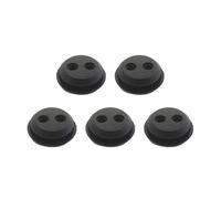 SCVYLNZ 5 Pezzi di passacavo in Gomma a 2 Fori, passacavo in Gomma for Carburante, Adatto for decespugliatori