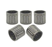 SCVYLNZ 5 Pezzi/Lotto Cuscinetto ad Aghi del pistone Adatto for 365 371 372 372XP 362 570 268 272 Motosega Ricambio Parte di Ricambio 15 mm x 12 mm x 15 mm
