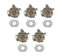 SCVYLNZ 5 Set di carburatori con guarnizioni Adatti for Motosega MS170 MS180 017 018 MS 170 180 C1Q-S57B Ricambi di Ricambio Carb