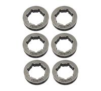 SCVYLNZ 6 Pezzi/Lotto pignone Adatto for 18720 50 51 55 Passo 3/8 7 Denti scanalato Piccolo