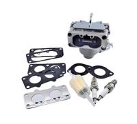 SCVYLNZ 791230 Carburatore con Kit guarnizioni Adatto for Motori V-Twin da 20-25 CV, sostituisce 799230 699709 499804 MIA10632(1 Set B as Attached)