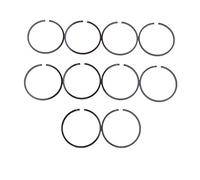 SCVYLNZ Adatto for 10 Pezzi/Lotto 34 mm 35 mm 37 mm 38 mm 40 mm 42,5 mm 44 mm 45 mm 46 mm 47 mm 50 mm 52 mm 54 mm X 1,2 mm Anello pistone Motosega(42.5mm x 1.2mm)