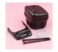 SCVYLNZ Adatto for 340 345 346 346XP 350 351 353 Kit bulloni e guarnizioni for Staffa, utensile di Ricambio for Motosega