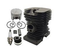 SCVYLNZ Adatto for Kit di ricostruzione di Anelli Elastici for pistone e Cilindro da 38 mm, Compatibile con Motosega 018 MS180, sostituisce 1130 020 1208