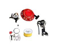 SCVYLNZ Adatto for Motore GX160 GX200 5.5HP Kit carburatore Bobina di accensione a Strappo Candela Filtro Aria