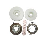 SCVYLNZ Adatto for Motosega 4500 5200 5800 45cc 52cc 58cc Kit di Riparazione for puleggia a Molla di rinculo, avviamento Facile, Parti for motoseghe