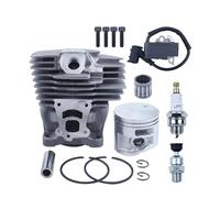 SCVYLNZ Anello di Sicurezza for Gruppo Cilindro pistone da 47 mm Adatto for Motosega Ms362 Ms362C