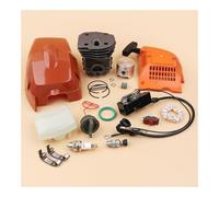 SCVYLNZ Bobina di accensione e Carica Adatta for GX160 GX200 5,5 HP 6,5 HP GX 160 200 Interruttore di Arresto Candela Motore Tosaerba Parte