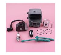 SCVYLNZ Bobina di accensione, pistone da 35 mm, puleggia dell'albero a camme, Guarnizione dell'olio, Kit Candela Adatto for Tosaerba a 4 Tempi GX25 GX 25 25cc, Pezzo di Ricambio