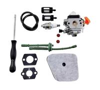 SCVYLNZ Carburatore Adatto for HT101 FS110R FS90 KM110R FS100RX KM90R FS110 FS130R FS90R KM130R HT101 FC90 HT131 HT100 FS87 HL90 C1Q-S174(1 Set B)