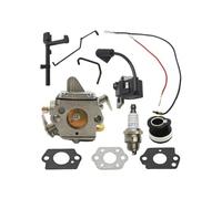 SCVYLNZ Collettore Bobina di accensione carburatore Adatto for MS180 MS170 018 017 Adatto for Albero Interruttore Motosega Asta acceleratore Asta Starter