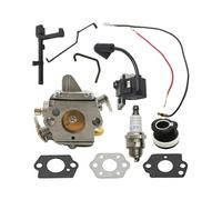 SCVYLNZ Collettore Bobina di accensione carburatore Adatto for MS180 MS170 018 017 Adatto for Albero Interruttore Motosega Asta acceleratore Asta Starter