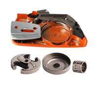 SCVYLNZ Coperchio Laterale della Frizione del Freno della Catena della Motosega e Tamburo della Frizione da 7 Denti da .325" Adatto for 340, 345 e 350 con Cuscinetti ad Aghi, Parti di Ricambio