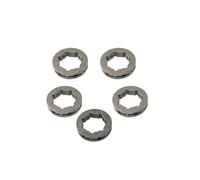 SCVYLNZ Corona for pignone da 3/8-7T, 5 Pezzi, Adatta for Motosega 034 036 038 042 064 066 MS340 MS360 MS380 MS400 MS460 MS640 MS650 MS660 MS661