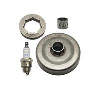 SCVYLNZ Cuscinetto ad Aghi for Tamburo Frizione, Corona pignone da .325", Adatto for Motosega 51, 50, 55, 154, 254, 503088702, Candela W.