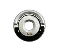 SCVYLNZ Dado a sgancio rapido M14 M10 Filettato for smerigliatrice angolare Dado di bloccaggio Piastra di Pressione Adatta for Flangia di serraggio smerigliatrice angolare(M14)