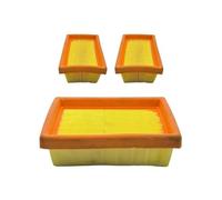 SCVYLNZ Filtro Aria 3 Pezzi Adatto for Sega da Taglio for calcestruzzo TS400 BR 350 BR 430 SR 430 SR 450 Sostituisci 42231410300