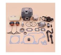 SCVYLNZ Frizione Adatta for 4500 5200 5800 45cc 52cc 58cc Kit Filtro Carburante ingranaggio a Vite Senza fine Olio Tubo Olio Parti for Attrezzi da Giardino