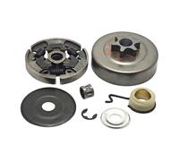 SCVYLNZ Gabbia ad Aghi for pignone Catena Frizione Adatta for MS170 MS171 MS180 MS181 MS190 MS210 MS211 MS230 MS250 Candela ingranaggio a Vite Senza fine Motosega