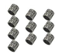 SCVYLNZ Gabbia Cuscinetto ad Aghi pistone da 10 Pezzi Adatta for Motore for Motosega 350 351 370 371 390 420