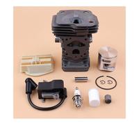 SCVYLNZ Gruppo bullone Guarnizione Coperchio Testata Cilindro Adatto for Motore Tosaerba GX160 GX200 5,5 HP 6,5 HP Pezzo di Ricambio