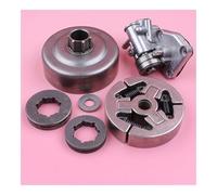 SCVYLNZ Gruppo Olio Tamburo Frizione Adatto for 070 .404 8 Denti 7 Denti Corona pignone Motosega Pezzo di Ricambio di Ricambio