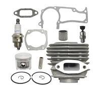 SCVYLNZ Gruppo pistone e Cilindro (50 mm) Adatto for Kit pistone Motosega CS 2171 2163 2165 2063 2065 2071