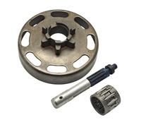 SCVYLNZ Gruppo pistone Olio, Tamburo Frizione, pignone, 3/8"-6T for Motosega, Adatto for 135, 140, 135E e 140E, Ricambio for attrezzo da Giardino Serie E.