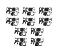 SCVYLNZ Guarnizione a Membrana del carburatore da 10 Pezzi Adatta for la ricostruzione del carburatore della Motosega 110 120 130 140 M1 M7